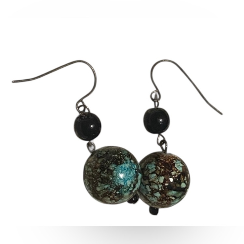 Vintage Japanese Tensha Pierced Earrings #9140